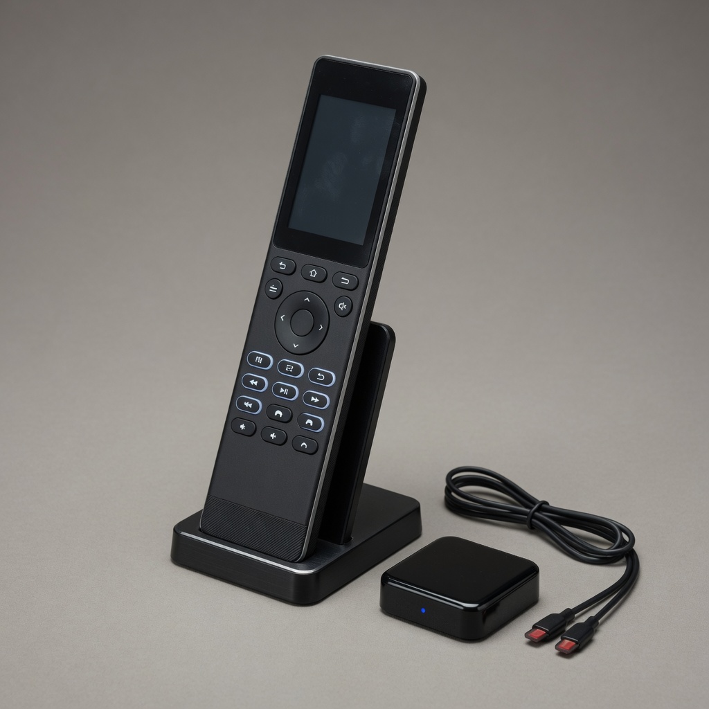 SofaBaton X2 universal remote with hub and charging dock